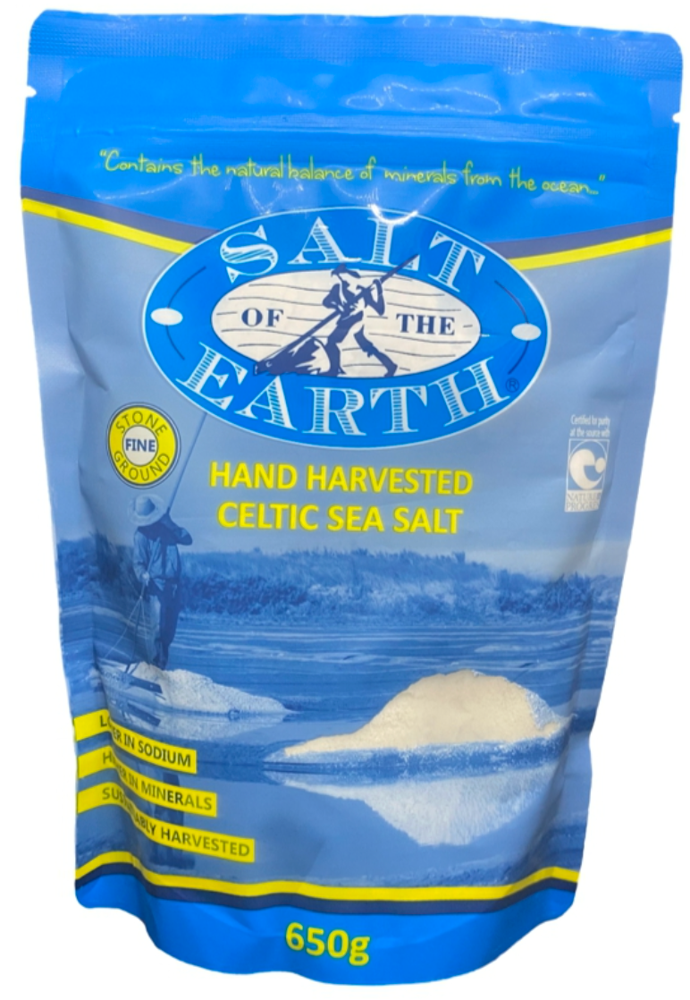 Salt of the Earth Celtic Sea Salt 650g