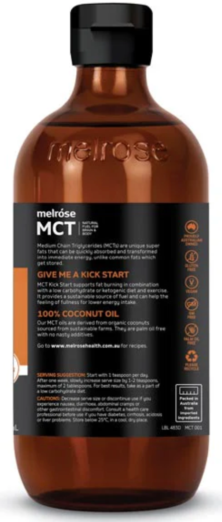 Melrose MCT Oil KICK START